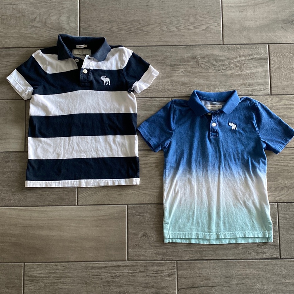 Boys Abercrombie Kids Polos - Set of 2